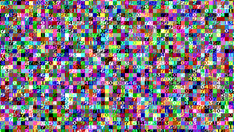 8bit Matrix の操作画面